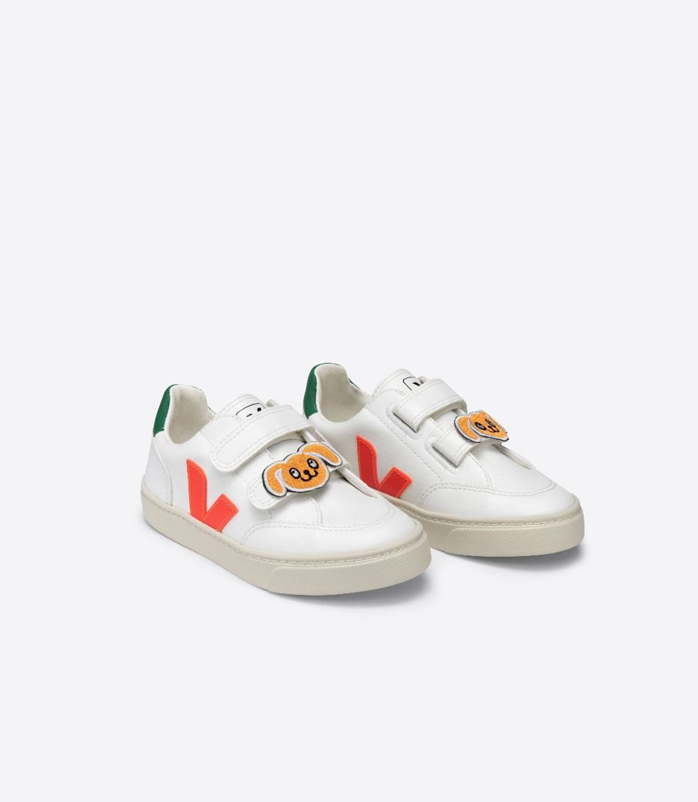 Veja Sneakers Kids - V-12 Velcro Cwl - White - 6415UKOME